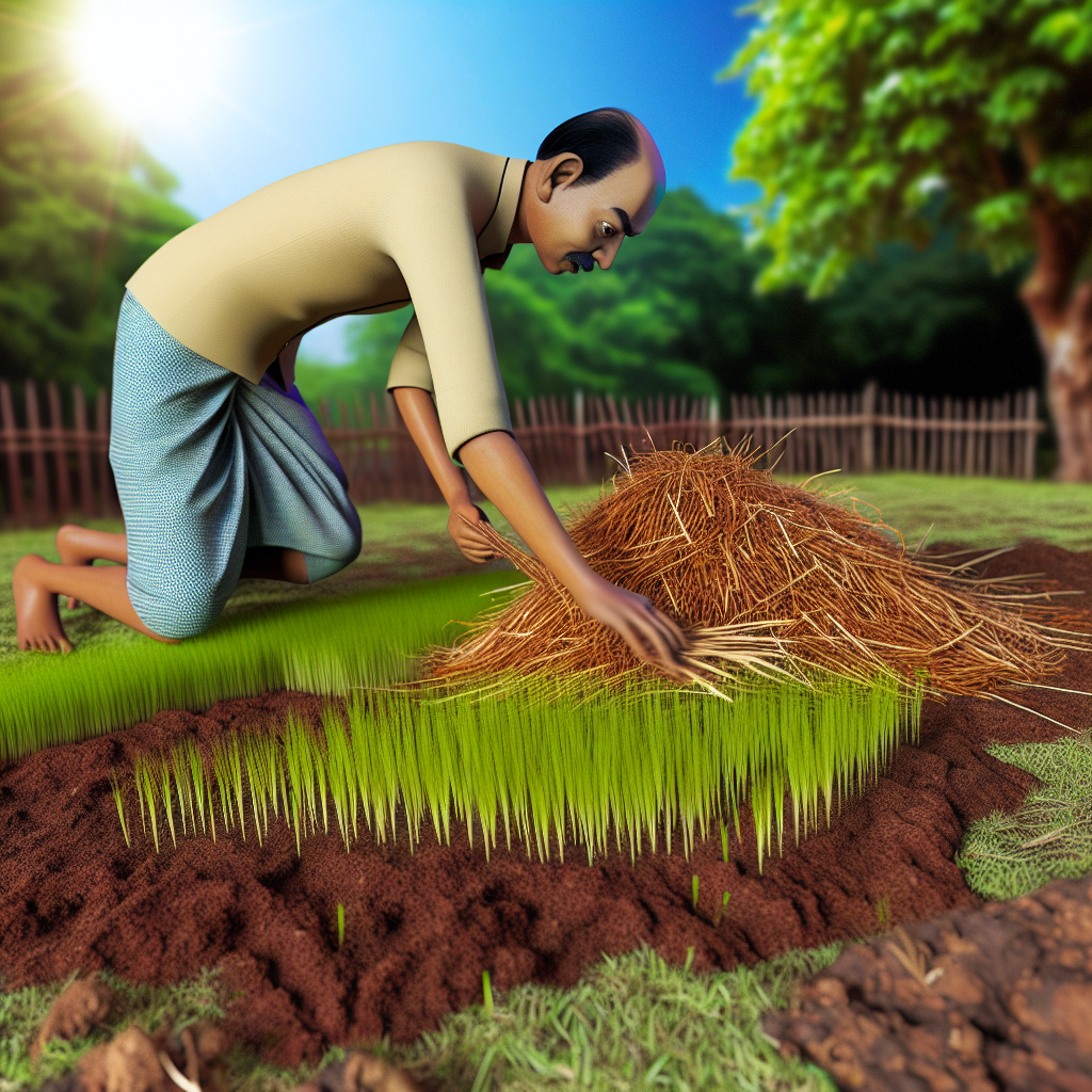 Do you have to put straw over grass seed image 1